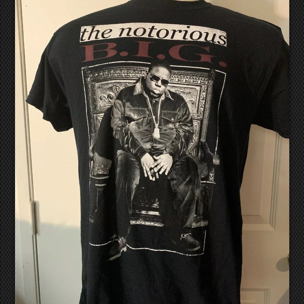 Vintage 90's Notorious BIG Biggie The Source Hip H